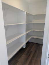 View of storage area