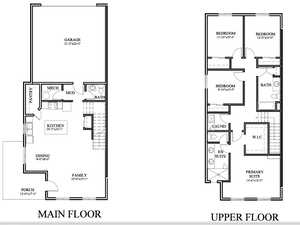 View of home floor plan