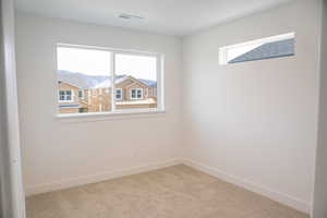 Bedroom #2 with large closet.