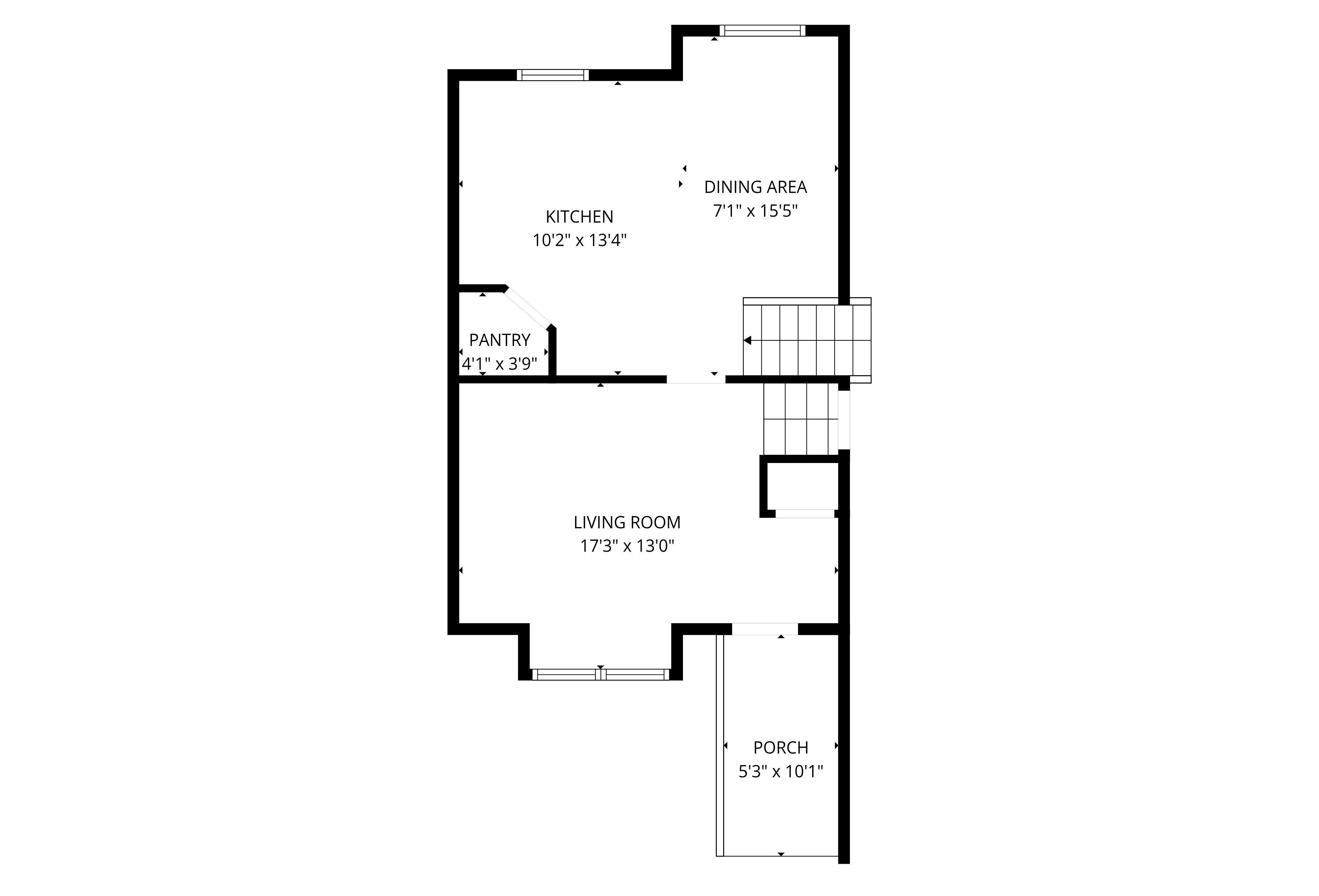 View of home floor plan