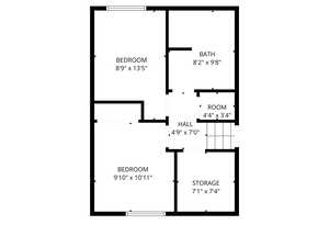 View of floor plan / room layout