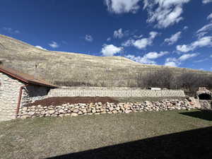 View of mountain backdrop