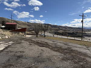 View of mountain backdrop