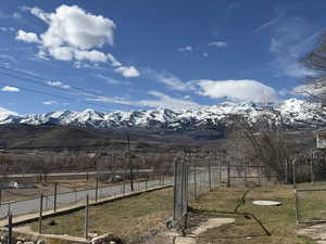 View of mountain backdrop