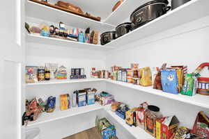 View of storage area