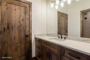 Full bath with vanity