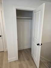 View of closet
