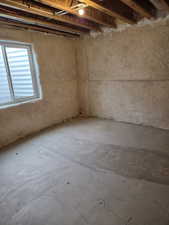 View of basement