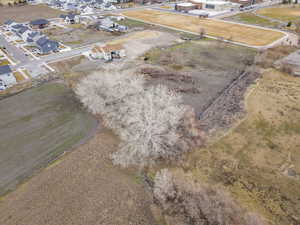 Aerial view of property and surrounding area