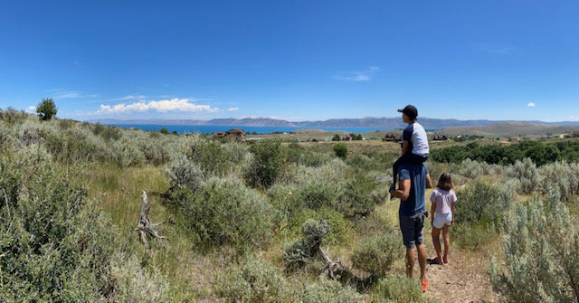 View of mountain backdrop