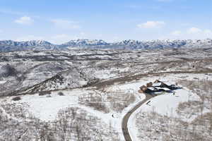 View of mountain backdrop
