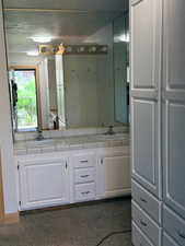 Full bath with double vanity