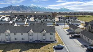 Aerial view of mountains