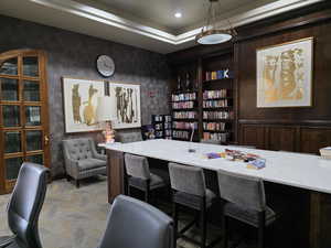 Library in community center