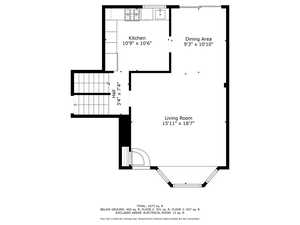 View of floor plan / room layout