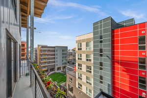 View of balcony first floor