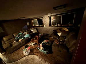 View of home theater room