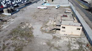 Bird's eye view of industrial structures