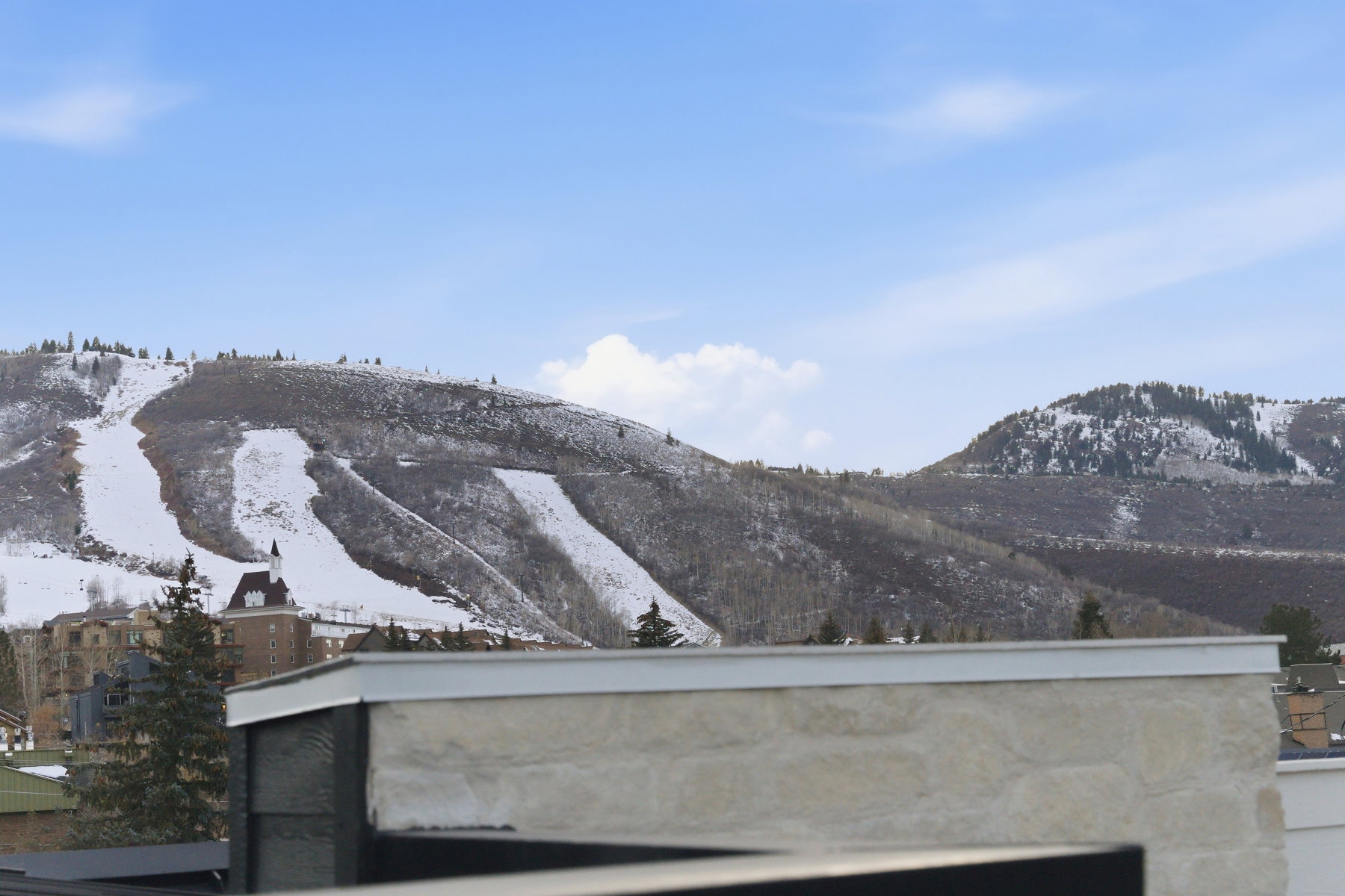 View of mountain backdrop