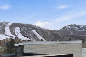 View of mountain backdrop