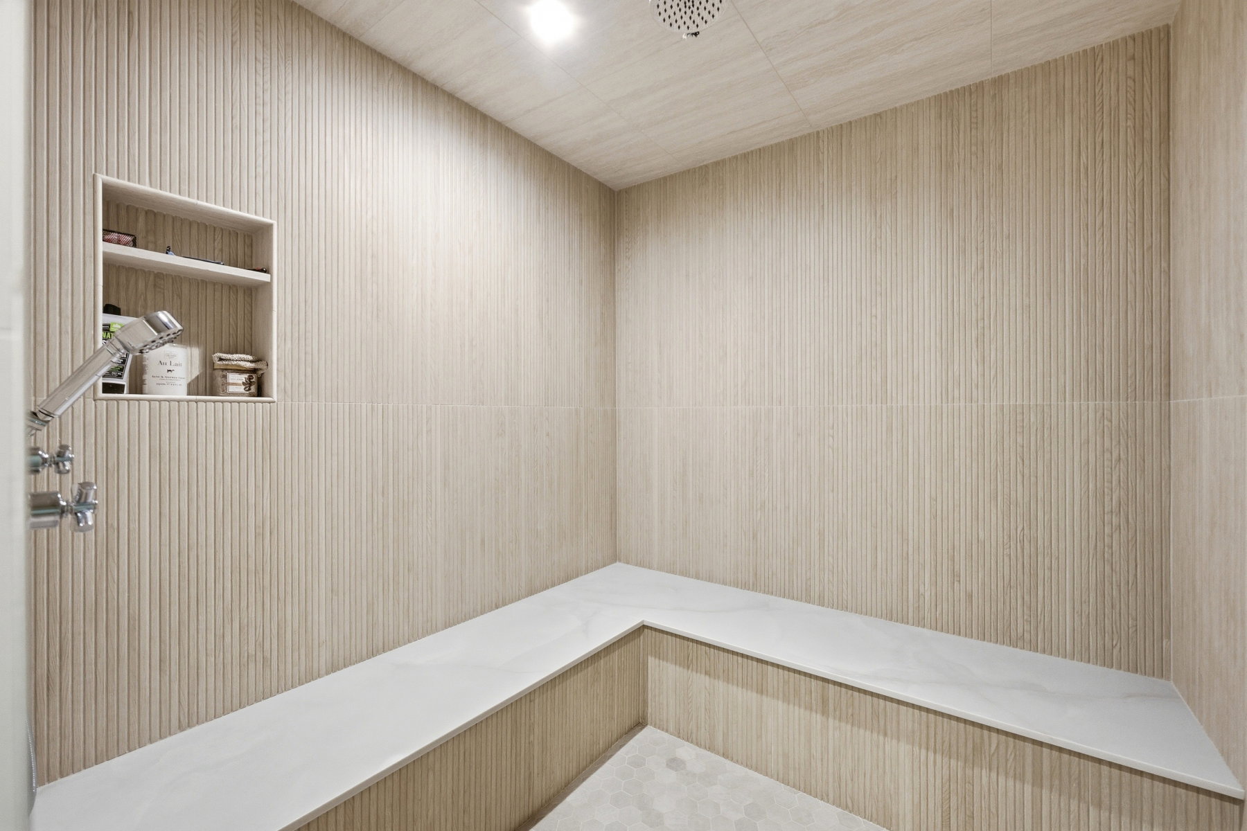 View of relaxing sauna