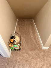 Detailed view of carpet floors