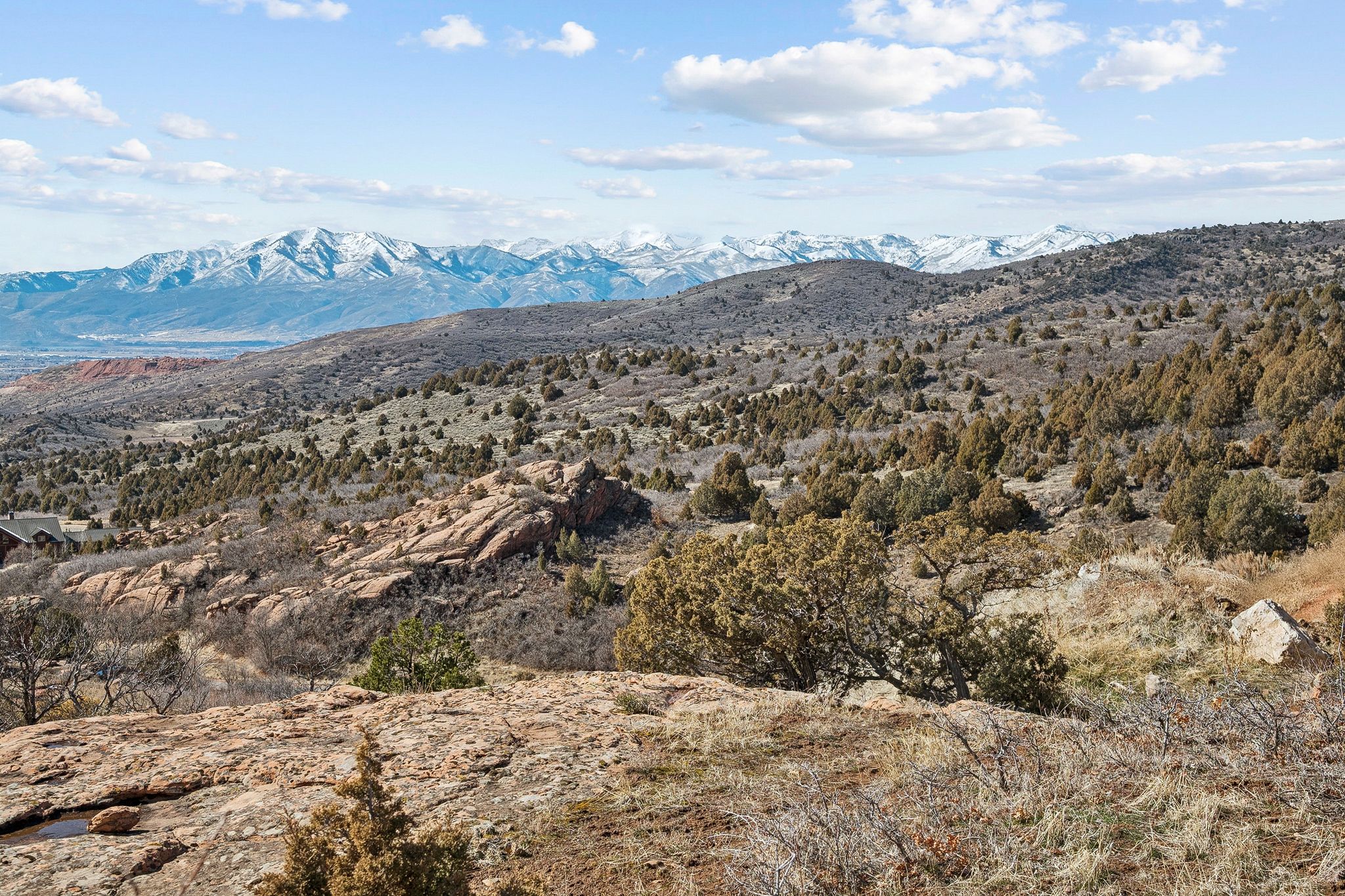 View of mountain backdrop