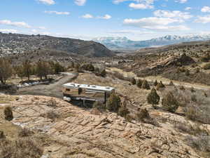 View of mountain backdrop