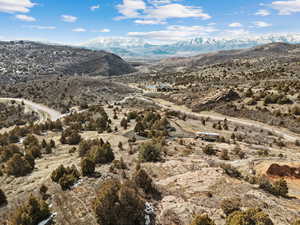 View of mountain backdrop