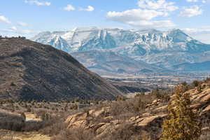 View of mountain background