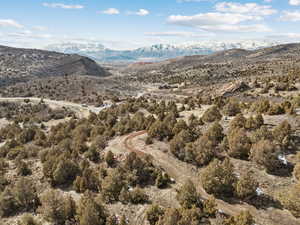 View of mountain background