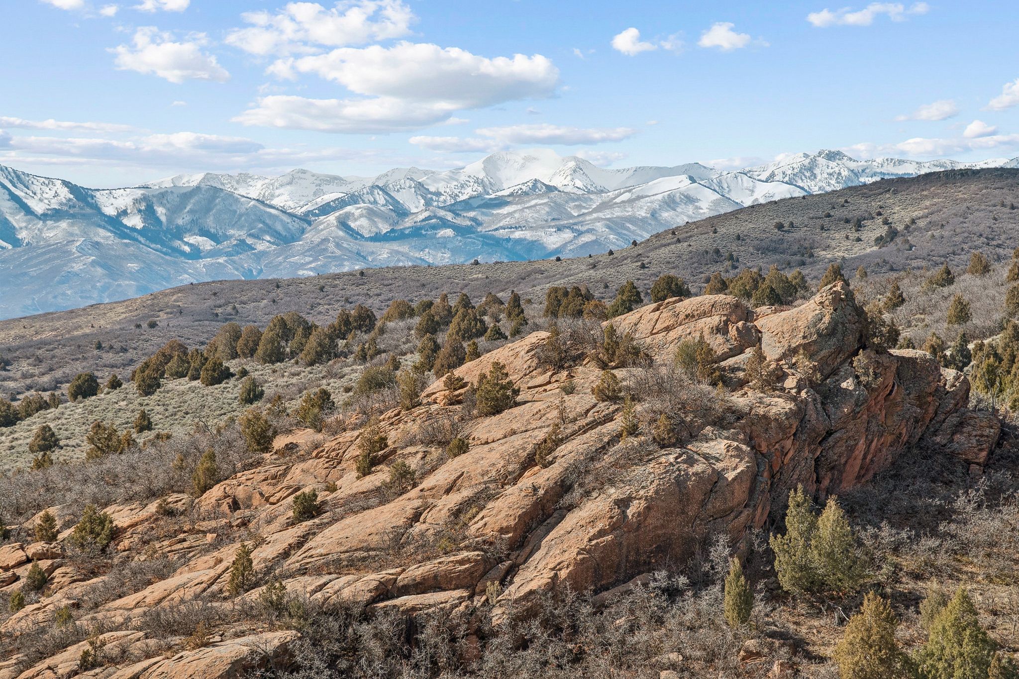 View of mountain backdrop
