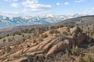 View of mountain backdrop