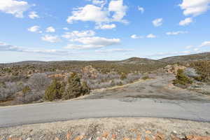 View of mountain backdrop