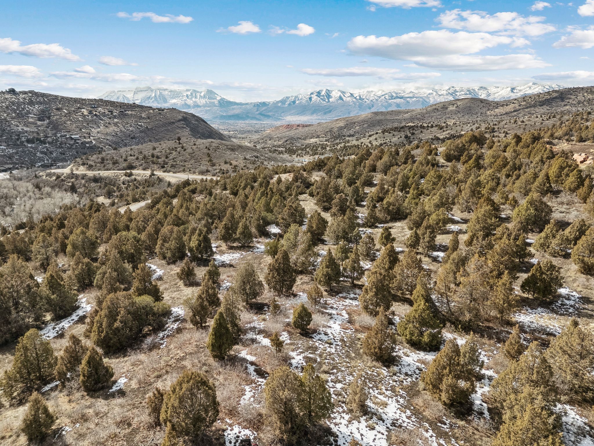 View of mountain background