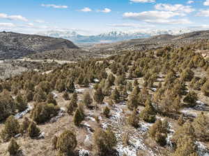 View of mountain background