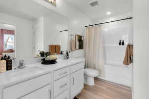 Photos are of the model townhome