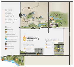 Map / location of future city park to replace the landfill