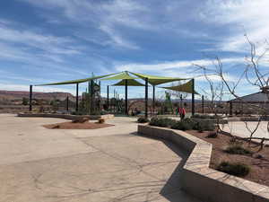 View of community playground