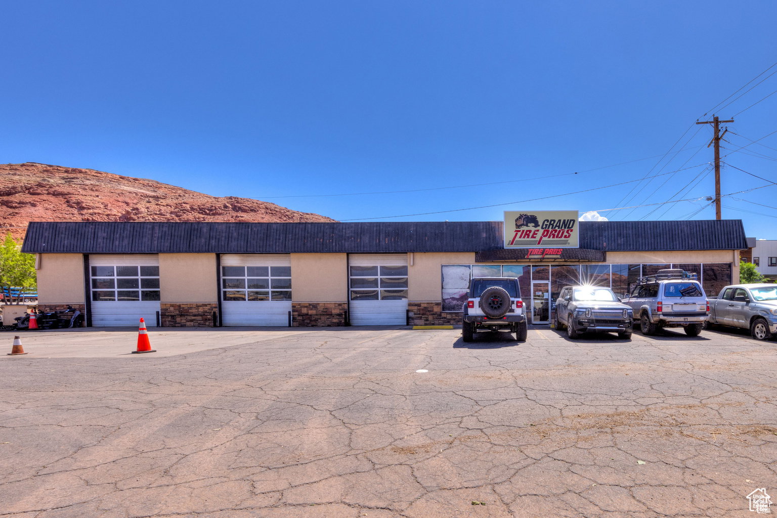 View of commercial property