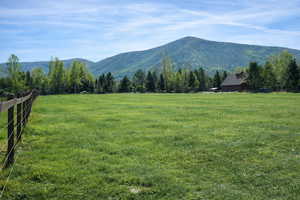 Photo is from the northwest corner of the property looking towards the paved road facing southeast
