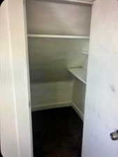 View of closet