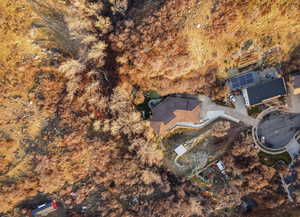 Aerial overview of property's location