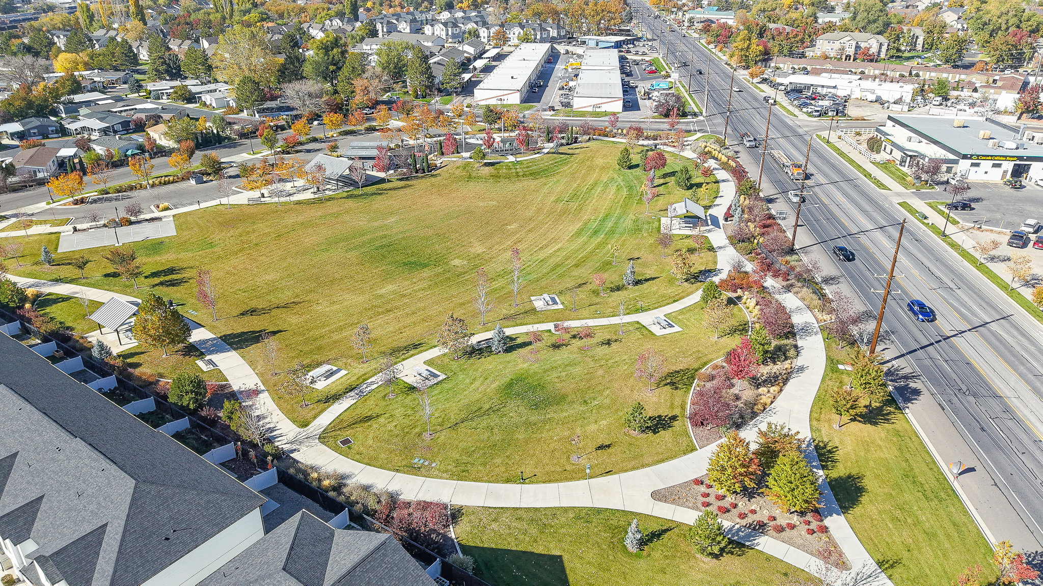 Drone / aerial view