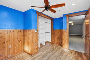 Basement bedroom