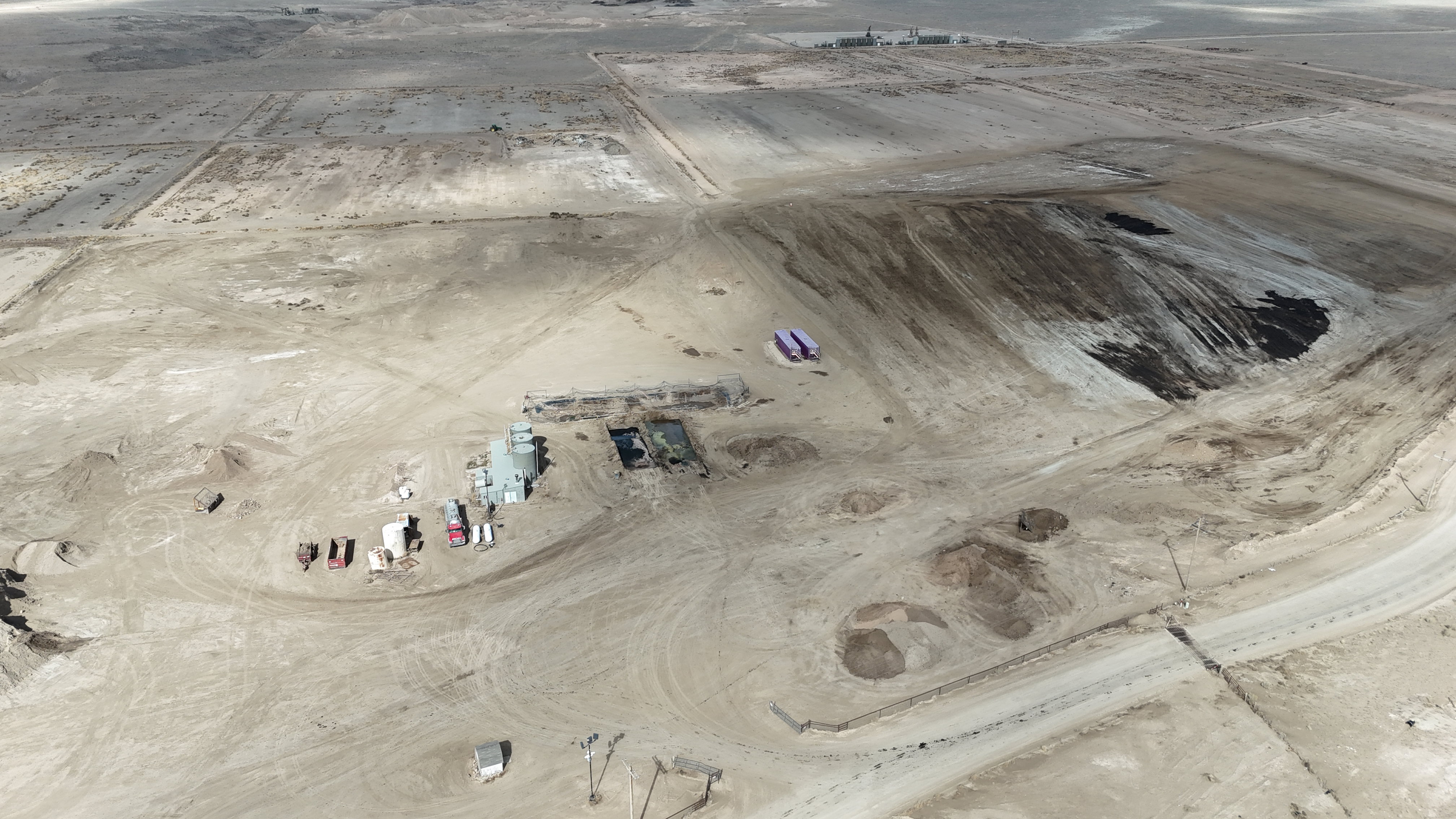 Aerial view of property's location