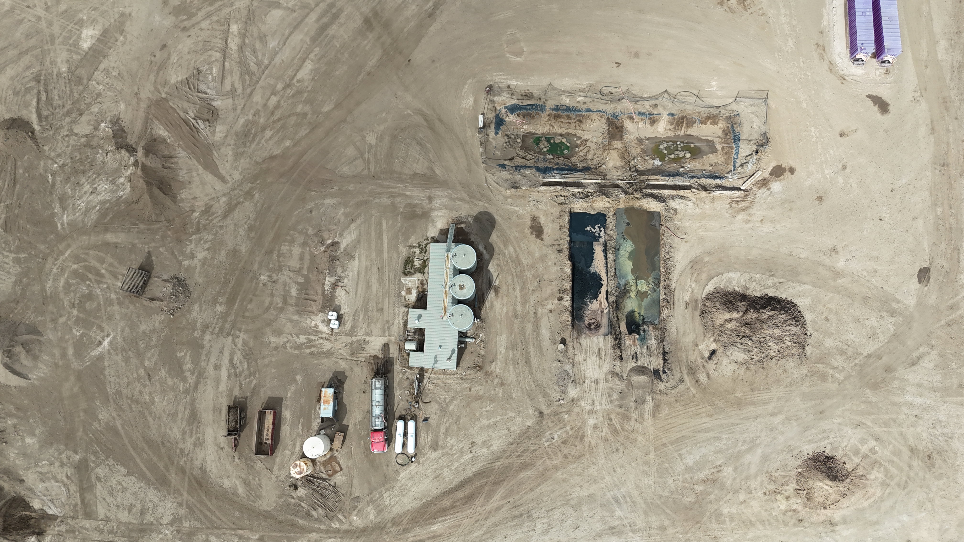 Aerial overview of property's location