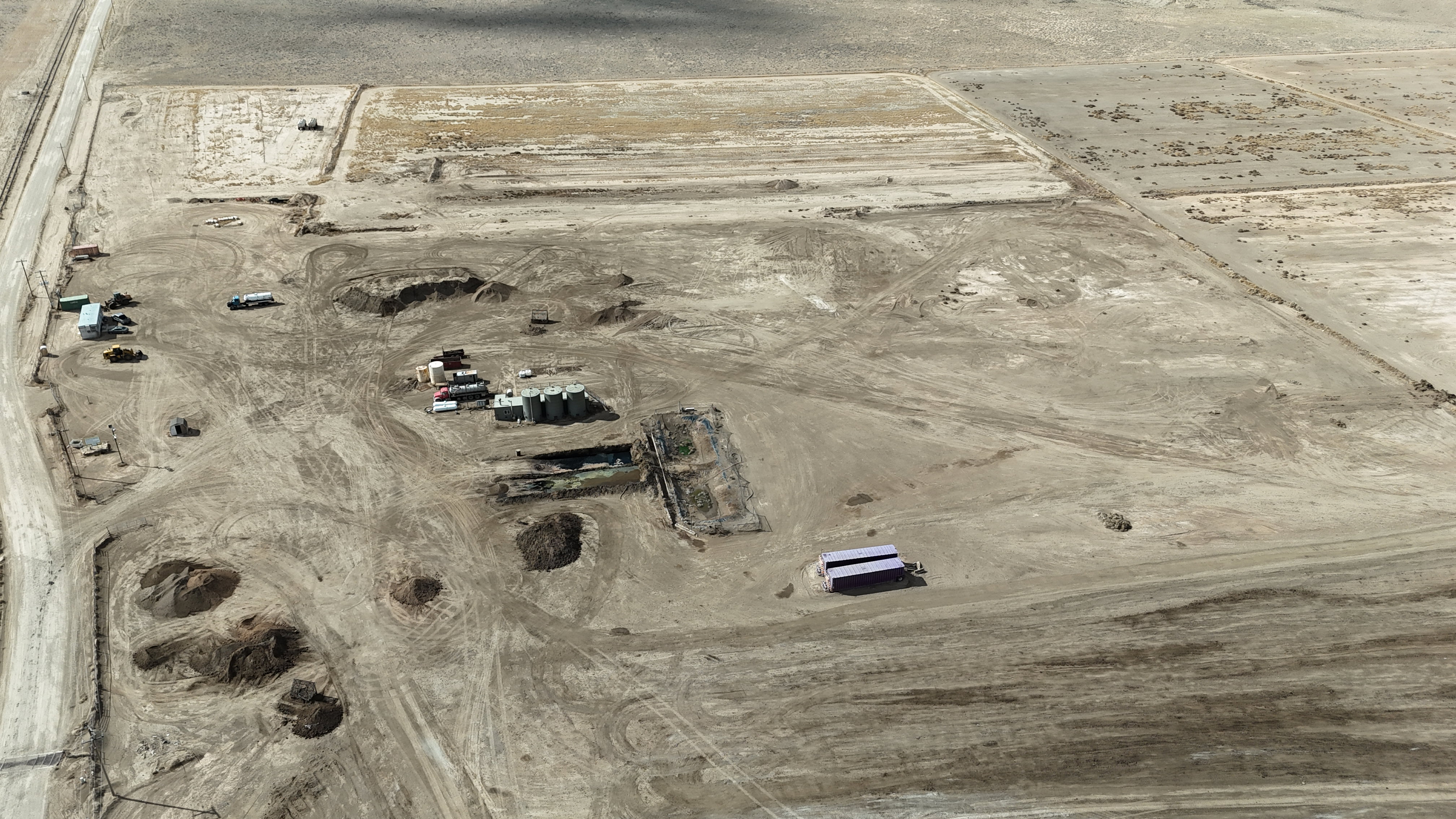 Aerial view of property's location with rural landscape