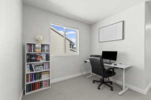 Loft can easily be converted to a 4th bedroom