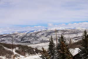View of mountain backdrop